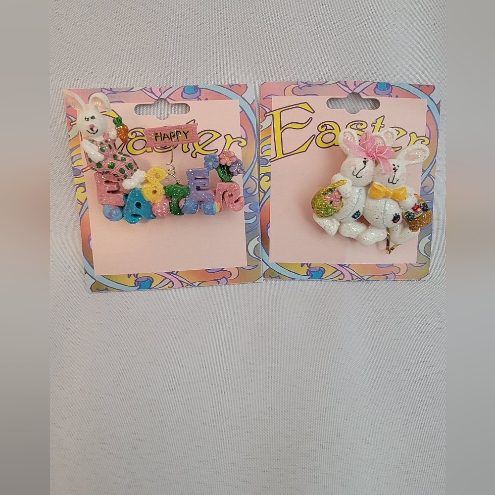 NWT Easter Pins/Brooch 2 For One Price